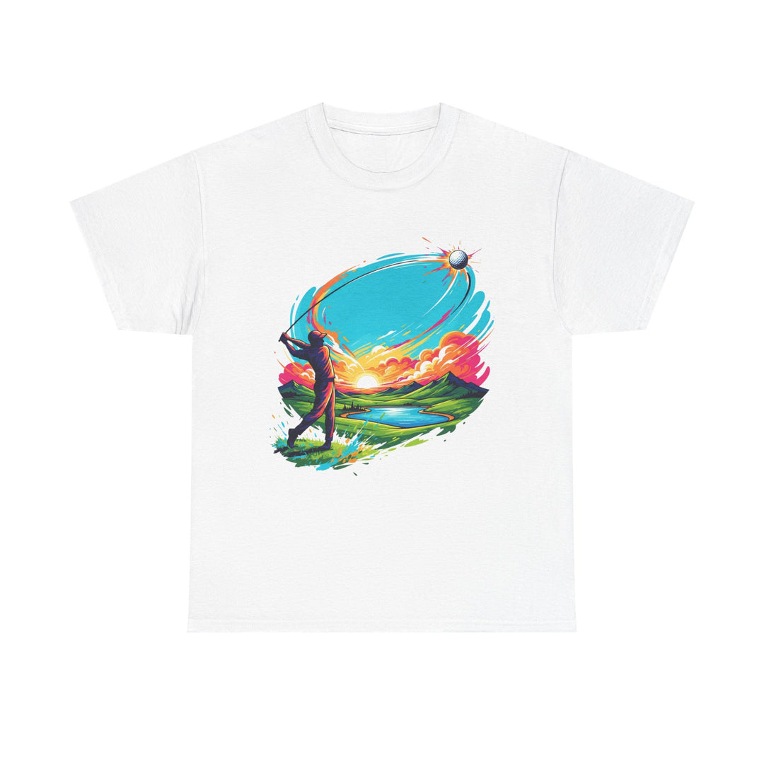 Golf Sunset T-Shirt for Golf Lovers