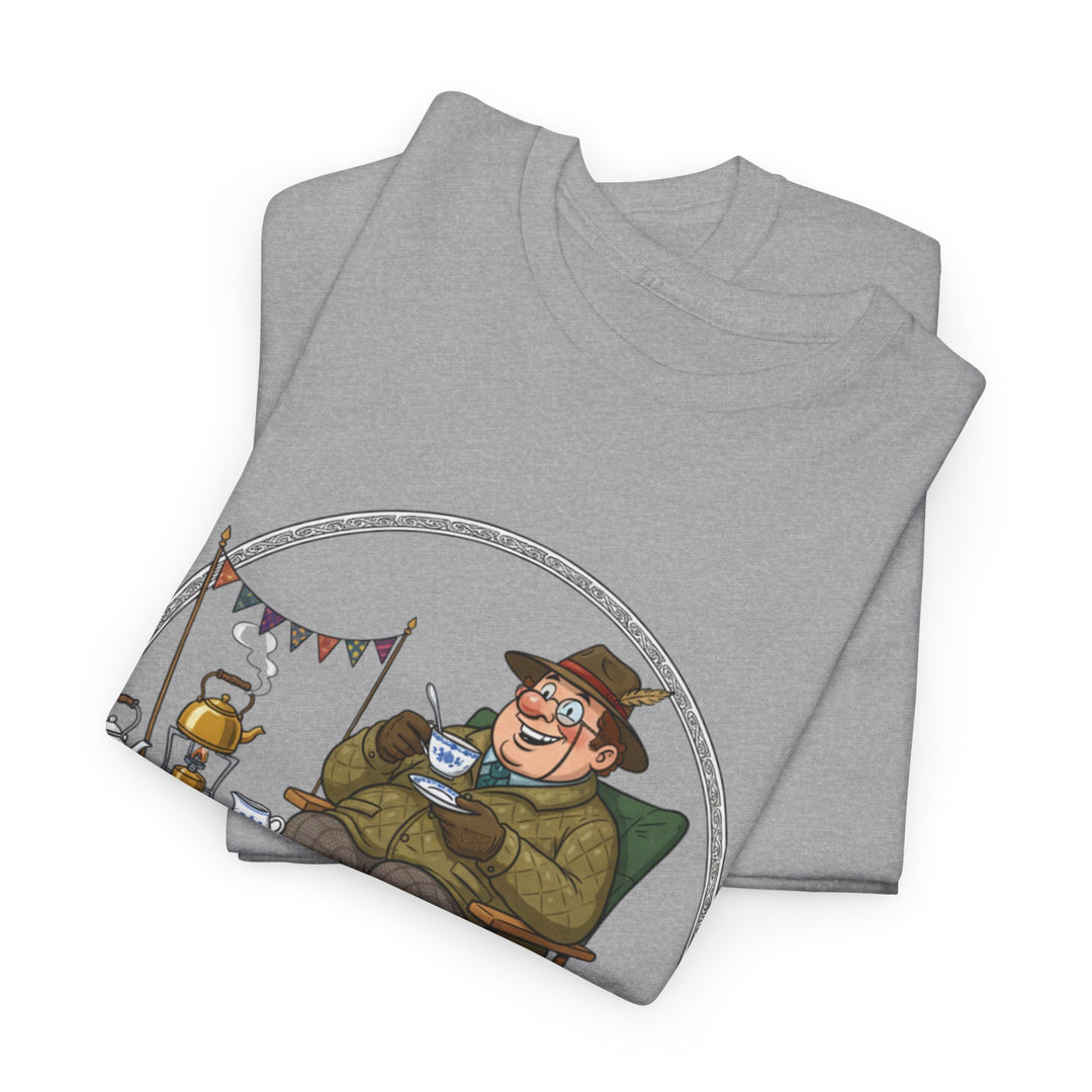 Retro Camping Grandpa Gift T-Shirt — Vintage Mountain Adventure Tee