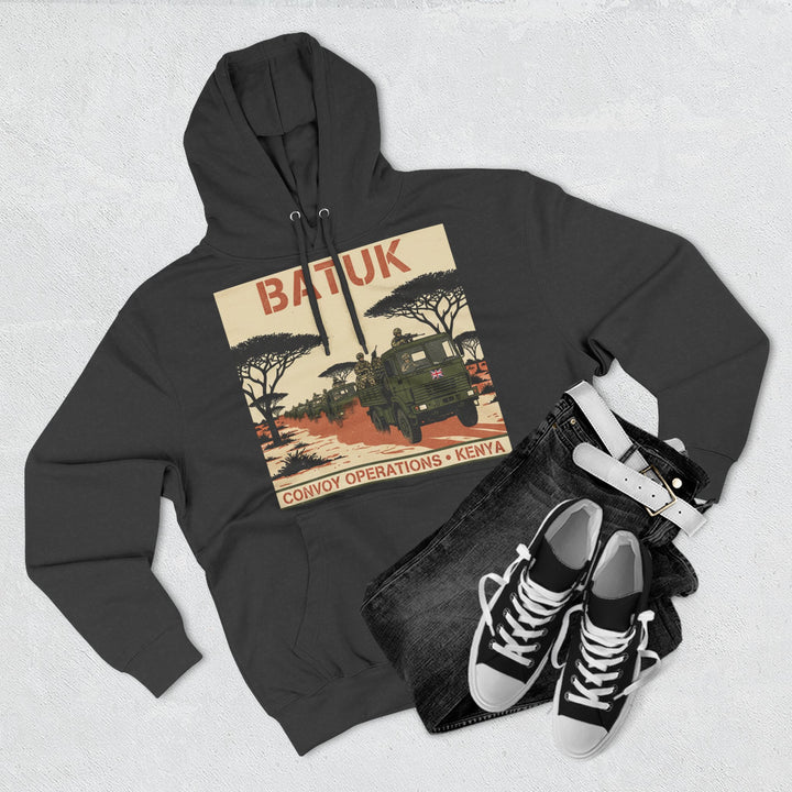 Hoodie - BATUK Kenya Convoy Vintage Safari Graphic