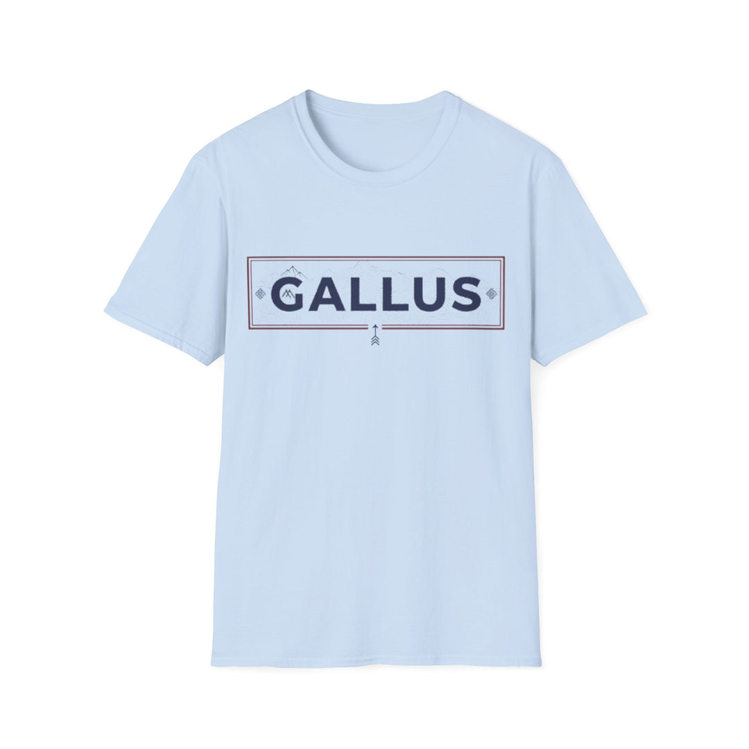 Gallus Street Sign T-Shirt — Vintage Road-Style Graphic Tee