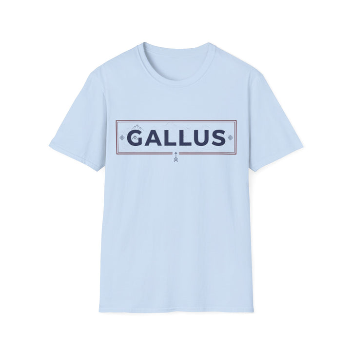Gallus Street Sign T-Shirt — Vintage Road-Style Graphic Tee