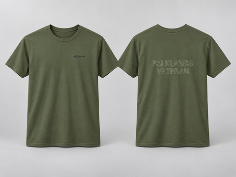 South Atlantic 1982 T-Shirt — Falklands War — Gallus primary hero mockup